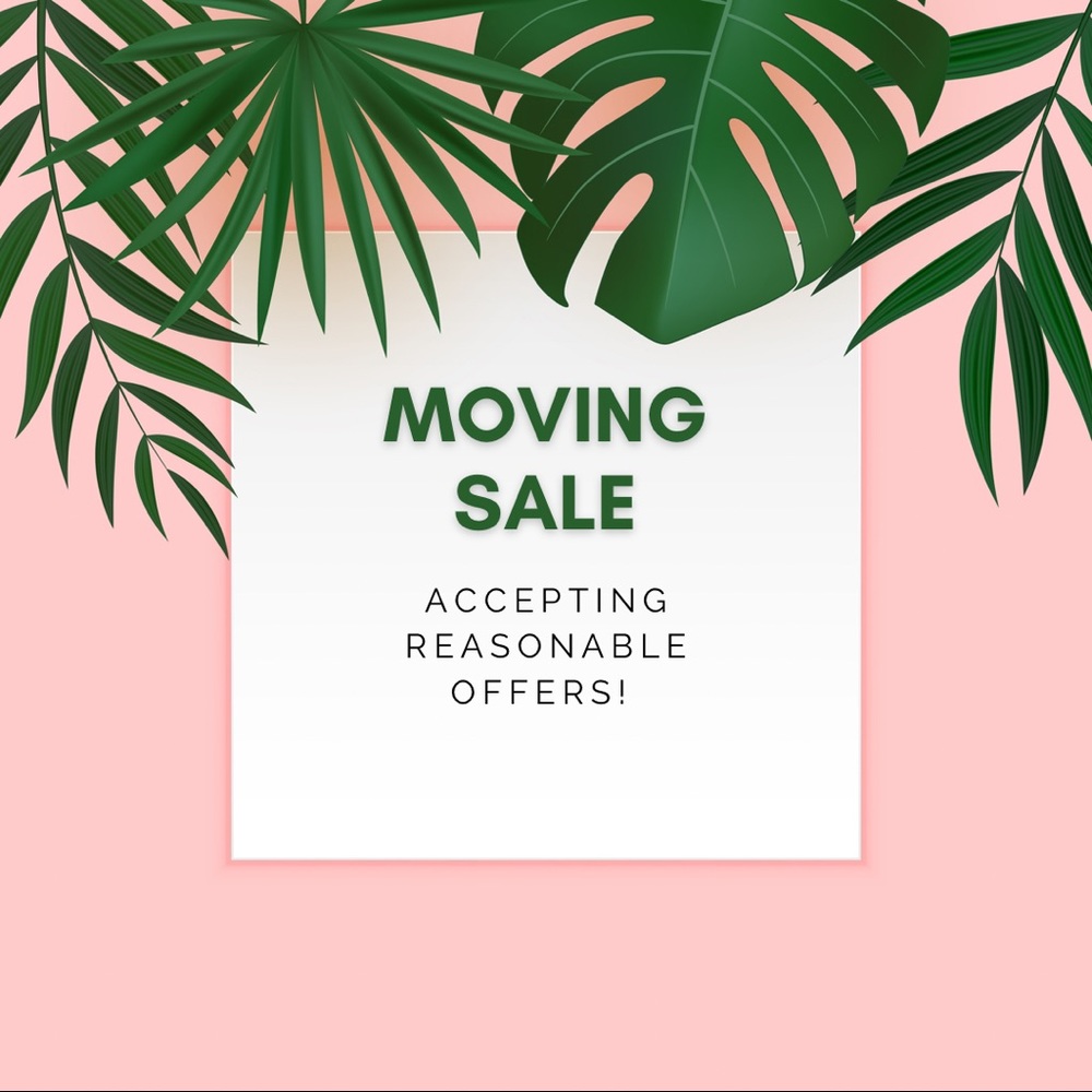 Moving Sale